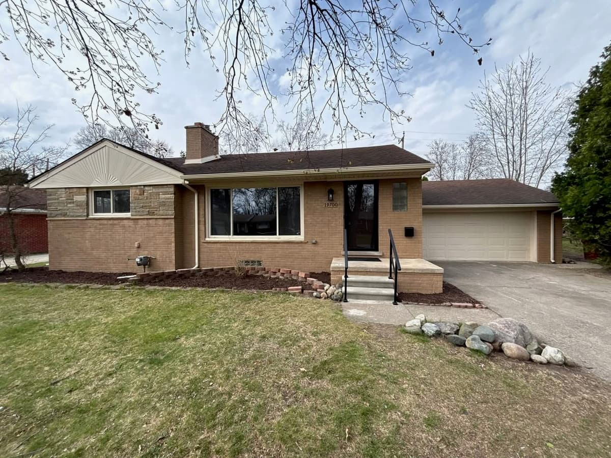 Brick ranch exterior refreshed by Done Right Homes